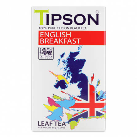 Чай чорний Tipson English Breakfast цейлонський slide 1