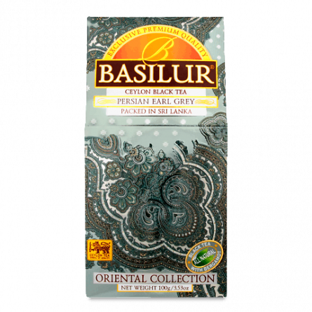 Чай чорний Basilur Persian з бергамотом slide 1