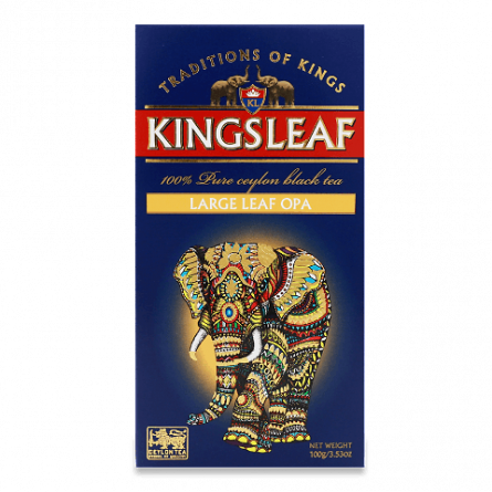 Чай чорний Kingsleaf Large Leaf OPA slide 1