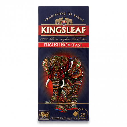 Чай чорний Kingsleaf English breakfast