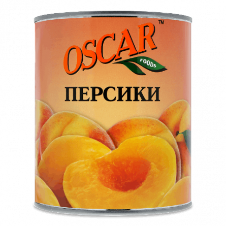 Персики Oscar Foods половинки slide 1