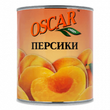 Персики Oscar Foods половинки mini slide 1