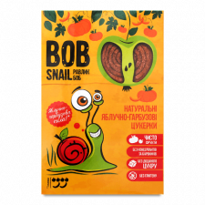 Цукерки Bob Snail натуральні яблучно-гарбузові mini slide 1
