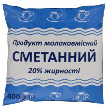 Продукт сметанний «Селянський» 20% п/е mini slide 1