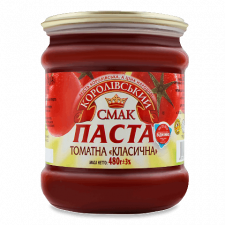 Паста томатна Королівський смак Класична 25% с/б mini slide 1