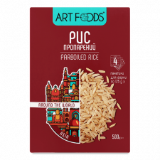 Рис Art Foods пропарений mini slide 1