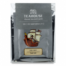 Чай Teahouse Граф Грей в конверті В* mini slide 1