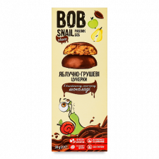 Цукерки Bob Snail яблучно-грушеві в бельгійському молочному шоколаді mini slide 1