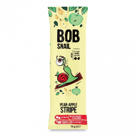 Цукерка Bob Snail Stripe фруктово-ягідна в асортименті slide 1
