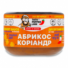 Джем соус Tato Pepper Jam абрикос-коріандр mini slide 1