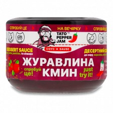 Джем-соус TatoPepperJam журавлина-кмин mini slide 1