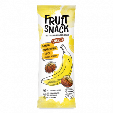 Батончик Fruit Snack банан-волоський горіх mini slide 1