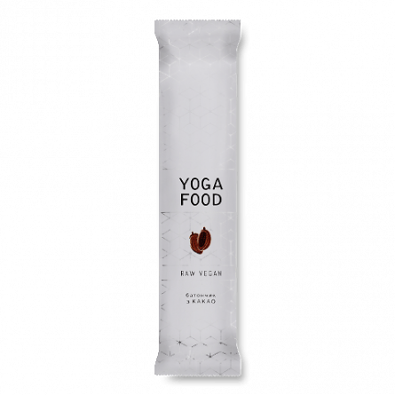 Батончик Yoga Food горіхово-фруктовий какао