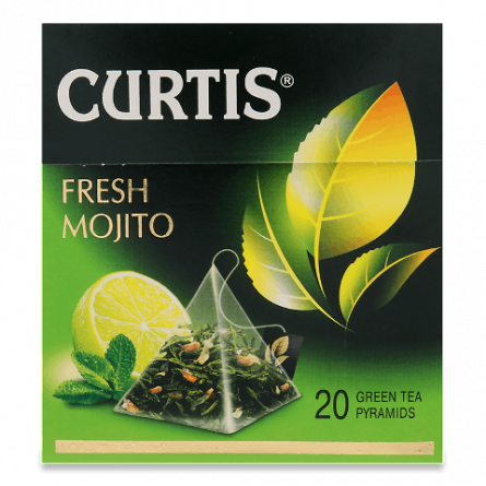 Чай зелений Curtis «Фреш Мохіто» з додаванням рослинної сировини slide 1