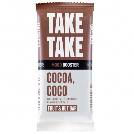 Батончик Take Take Mood Booster Какао-кокос 46г slide 1