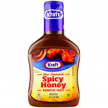 Соус Kraft Spicy Honey Barbecue 510г slide 1