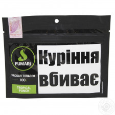 Тютюн Fumari Tropical Punch 100г mini slide 1