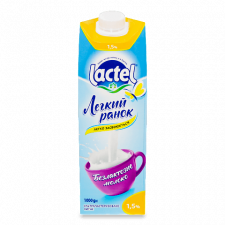 Молоко ультрапастеризоване Lactel питне безлактозне 1,5% mini slide 1