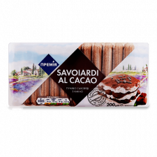 Печиво «Премія»® «Савоярді» з какао mini slide 1