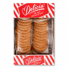 Печиво Delicia Мальвіна з вершковим смаком здобне mini slide 1
