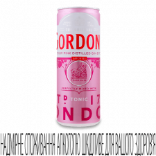Напій слабоалкогольний Gordon's Pink Gin&amp;amp;amp;amp;Tonic з/б mini slide 1