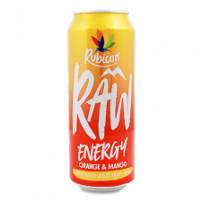 Напій енергетичний Rubicon RAW Energy Orange Mango з/б mini slide 1