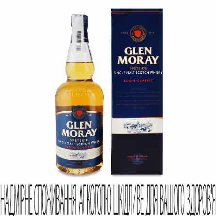 Віскі Glen Moray Single Malt Classic slide 1