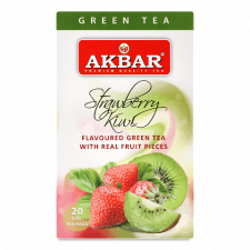 Чай зелений Akbar Strawberry-Kiwi mini slide 1
