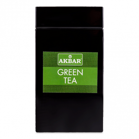 Чай зелений Akbar Green Tea з/б
