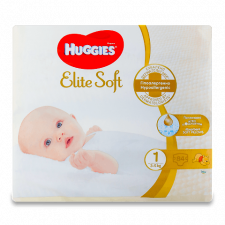 Підгузки Huggies Elite Soft Mega 1 (3-5 кг) mini slide 1