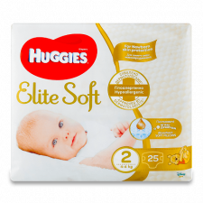 Підгузки Huggies Elite Soft 2 (4-6 кг) mini slide 1