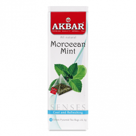 Чай трав'яний Akbar Moroccan Mint Senses