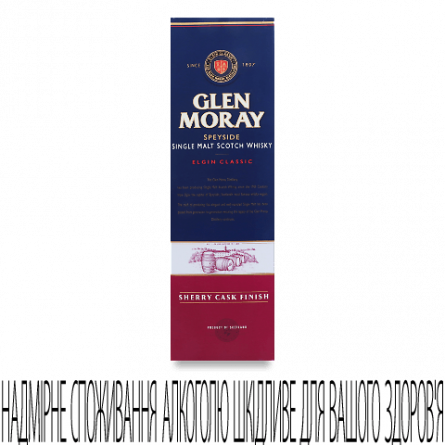 Віскі Glen Moray Single Malt Sherry Cask Finish slide 1