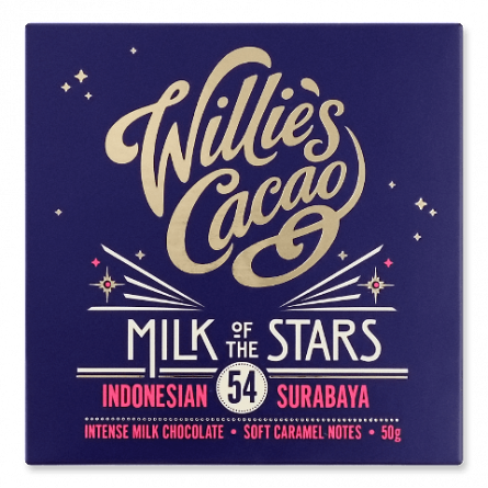 Шоколад молочний Willie's «Сурабая» 54%