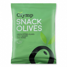 Оливки зелені Olymp з імбиром та травами без кісточки mini slide 1