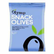 Оливки Olymp каламата з апельсиновою цедрою та травами без кісточки mini slide 1