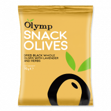 Оливки Olymp з лавандою і травами в'ялені чорні mini slide 1
