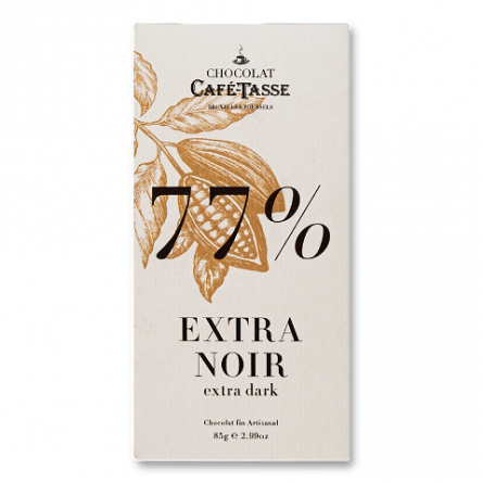 Шоколад чорний Cafe-Tasse екстра 77%