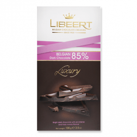 Шоколад чорний Libeert 85% какао