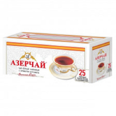 Чай чорний Azercay з бергамотом 2г 25шт