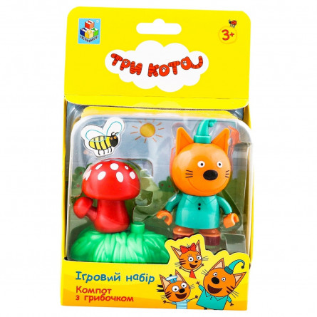 Іграшка Три Кота Компот з грибочком slide 1