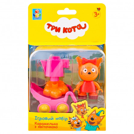 Іграшка Три Кота Карамелька з квіточкою slide 1