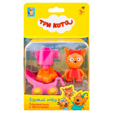Іграшка Три Кота Карамелька з квіточкою mini slide 1