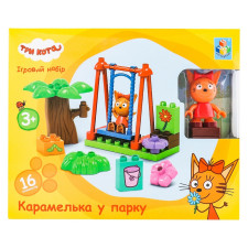 Набор игровой Три Кота Карамелька в парке mini slide 1