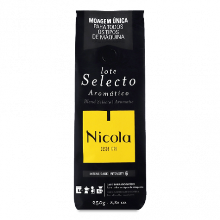 Кава мелена Nicola Selecto смажена натуральна slide 1