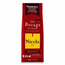 Кава мелена Nicola Bocage cremoso смажена натуральна mini slide 1