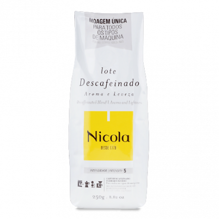 Кава мелена Nicola Blend Descafeinado без кофеїну slide 1