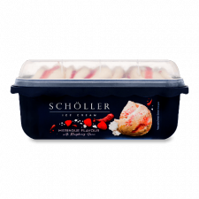 Морозиво Scholler меренга з малиновим соусом mini slide 1