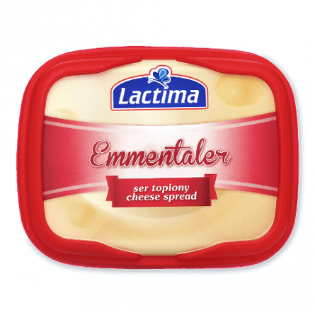 Сир плавлений Lactima «Емменталь» 52,5% slide 1