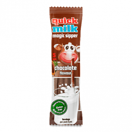 Карамель Quick Milk «Чарівна соломка» шоколад цукрова